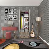 Kenzlife Nilüfer 173x60x42 CM 2 Kapılı Kapaklı 2 Çekmeceli Cordoba Gardırop