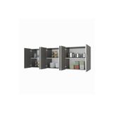 Kenzlife Nonus Gri 60x150x32 cm Mutfak ve Banyo Dolabı