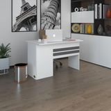 Kenzlife Ofis Masasi Kamikaze Byz Sag 75*120*60 Rafli Dolap Seritli Bilgisayar Calisma Masasi