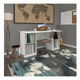 Kenzlife Ofis Masasi Masi Oka Byz 75*170*80 Rafli Dolap Ciftli Bilgisayar Calisma Masasi