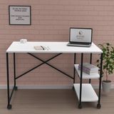 Kenzlife ofis masası miyako 075x130x60 byzsyh tekerlekli