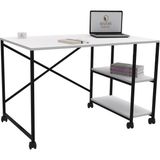 Kenzlife ofis masası miyako 075x150x60 byzsyh tekerlekli