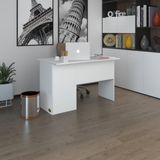 Kenzlife Ofis Masasi Miyamoto Byz Sag 75*170*60 Rafli Dolap Bilgisayar Calisma Masasi