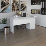 Kenzlife Ofis Masasi Miyamoto Byz Sol 75*130*60 Rafli Dolap Bilgisayar Calisma Masasi