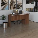 Kenzlife Ofis Masasi Miyamoto Cvz Sol 75*120*60 Rafli Dolap Bilgisayar Calisma Masasi