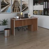Kenzlife Ofis Masasi Miyamoto Cvz Sol 75*150*60 Rafli Dolap Bilgisayar Calisma Masasi