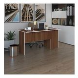Kenzlife Ofis Masasi Miyamoto Cvz Sol 75*150*80 Rafli Dolap Bilgisayar Calisma Masasi