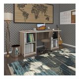 Kenzlife Ofis Masasi Pat Morita Crd 75*170*80 Rafli Dolap Ciftli Seritli Bilgisayar Calisma Masasi