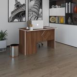 Kenzlife Ofis Masasi Yoko Ono Cvz Sag 75*130*80 Rafli Dolap Eskenar Bilgisayar Calisma Masasi