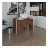 Kenzlife Ofis Masasi Yoko Ono Cvz Sag 75*170*80 Rafli Dolap Eskenar Bilgisayar Calisma Masasi