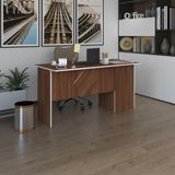 Kenzlife Ofis Masasi Yoko Ono Cvz Sol 75*120*60 Kilitli Kapakli Dolap Eskenar Bilgisayar Calisma Masasi