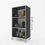 Kenzlife Pakize Gri 108x50x30 cm Mutfak Dolabı