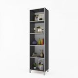 Kenzlife Pakize Gri 168x50x30 cm Mutfak Dolabı