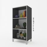 Kenzlife Pakize Gri 88x50x30 cm Mutfak Dolabı