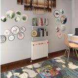 Kenzlife Petek Ustu Raf Dresuar Golden Boy Crd 050*24 İkili Kitaplik Duvar Rafi 050 Cm Uzunluk