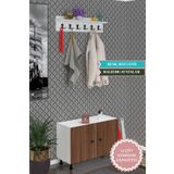 Kenzlife Portmanto Ayakkabılık Ve Askılık Edik3 Cvzbyz 53*080*32 Oniki Çift Ayakkabı Kapasitesi