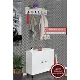 Kenzlife Portmanto Ayakkabılık Ve Askılık Edik4 Byzbyz 68*080*32 Onaltı Çift Ayakkabı Kapasitesi