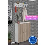 Kenzlife Portmanto Ayakkabılık Ve Askılık Edik6 Crdbyz 98*080*32 Yirmidört Çift Ayakkabı Kapasitesi