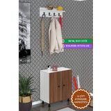 Kenzlife Portmanto Ayakkabılık Ve Askılık Kalçın4 Cvzbyz 68*060*32 Oniki Çift Ayakkabı Kapasitesi