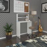 Kenzlife Raikkonen70 Beyaz 115x40x70 cm Ofis Çalışma Masası
