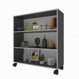 Kenzlife Raziye Gri 108x90x30 cm Mutfak Dolabı