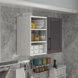 Kenzlife Roka 60 Gri Mod 2 60x080x32 Mebran Kapak Suntalam Gövde Hazır Mutfak Dolabı
