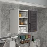 Kenzlife Roka 90 Gri Mod 2 90x080x32 Mebran Kapak Suntalam Gövde Hazır Mutfak Dolabı