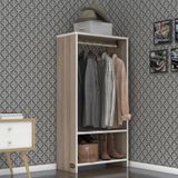Kenzlife Rüknettin 120*060*30 Crd Tekerlekli Gardrop