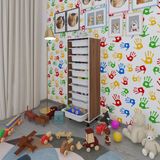 Kenzlife Sepetli Mutfak Dolabi Ruberu Cvz 134X45x30 Banyo Oyuncak Camasir Beyaz 10 Lu Sepet