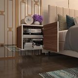 Kenzlife Susanin Ceviz 39x39x20 Banyo Dolabı