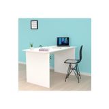 Kenzlife Tamiko Beyaz 75x120x80 cm Ofis Masası