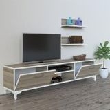 Kenzlife televizyon sehpası berlin 120 crd tv ünitesi raflı