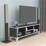 Kenzlife Televizyon Sehpası Tokyo Gri 038*080*30 Tv Ünitesi Teşhir
