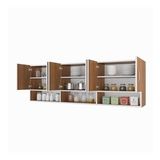 Kenzlife Vice Ceviz 60x180x32 cm Mutfak Dolabı