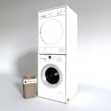 Kenzlife Zakhar Çamaşır-Kurutma Makinesi Banyo Dolabı