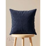 Kenzo Lacivert Dokuma Kare Kırlent Kılıfı (45x45)