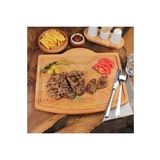 Kenzwood ahşap sunum tahtası kyn esi steak hause pide köfte et hamburger sunum
