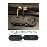 keo-plus Hafif & Güvenli 3 Haneli Valiz Şifresi 2 Adet
