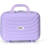 keo-plus Lila PP Silikon Makyaj Çantası
