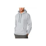 Keops USLUCAN ALIŞVERİŞ Erkek Uzun Kol Kapşonlu Basic Sweatshirt Hoodie - Gri