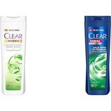 Kepeğe Karşı Etkili Şampuan Bitkisel Sentez Aloe Çay Ağacı Yağı 350 ml 1 Clear Men Günlük Arınma ve Ferahlık Sedir Ağacı ve Okaliptus Özleri Kepeğe Karşı Etkili Şampuan 350 ml 1