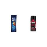 Kepeğe Karşı Etkili Şampuan Legend By Cr7 Cristiano Ronaldo 350 ml + Axe Premium Erkek Sprey Deodorant Cherry Spritz 15 0 ml - Option-1