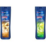 Kepeğe Karşı Etkili Şampuan Saç Dökülmesine Karşı Kahve Çekirdeği Özü 350 Ml(1) Clear Men Maksimum Ferahlık Yağlı Saç Derisi Için Limon Özlü Kepeğe Karşı Etkili Şampuan 350 Ml(1) - Option-1