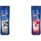 Kepeğe Karşı Etkili Şampuan Yoğun Arındırıcı Kömür ile 350 Ml(2) Clear Men Kepeğe Karşı Etkili Şampuan Hızlı Stil 2'si 1 Arada Kolay Şekil Alan Saçlar 350 ml Mavi(1) - Option-1