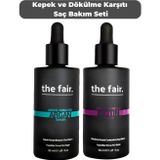 Kepek Karşıtı Dökülme Önleyici Vegan Saç Bakım Seti 100 ml