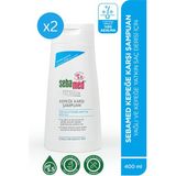 Kepek Karşıtı Sebamed 400 ml Şampuan - Pirokton Olamin İçerikli Yağlı Saçlar İçin Etkili Formül 2 li Set