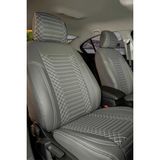 Kepmorpho Audi A4 Serisi Lüx Full Deri Ön Arka Takım Exclusive Füme Oto Koltuk Kılıfı
