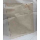 Kera Glass 23 x 26 Yüksek Isıya Dayanıklı Şömine Kuzine Soba Camı 4 mm - Seramik Cam (Bal Rengi, Şeffaf)