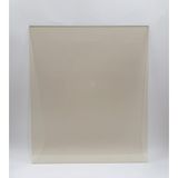 Kera Glass 32.5 x 27 Yüksek Isıya Dayanıklı Şömine Kuzine Soba Camı 4 mm - Seramik Cam (Bal rengi, Şeffaf)