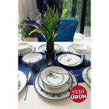 Keramika 22921-23-25 Daphne 18 Parça 6 Kişilik Yemek Takımı